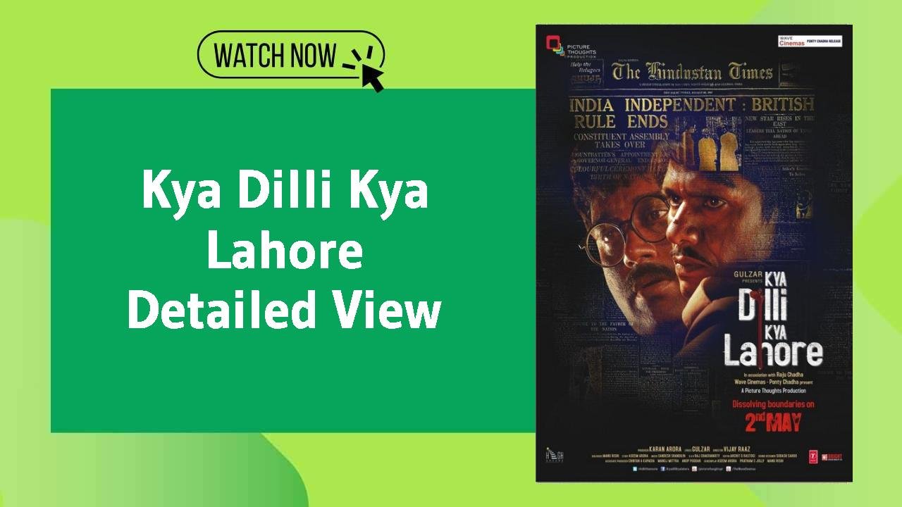 Kya Dilli Kya Lahore